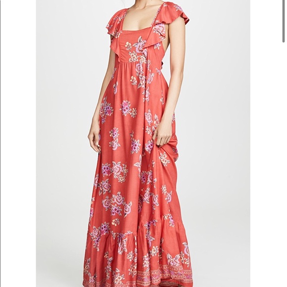 Tiare Hawaii Hula Maxi Floral Print Dress NWT - Picture 1 of 7